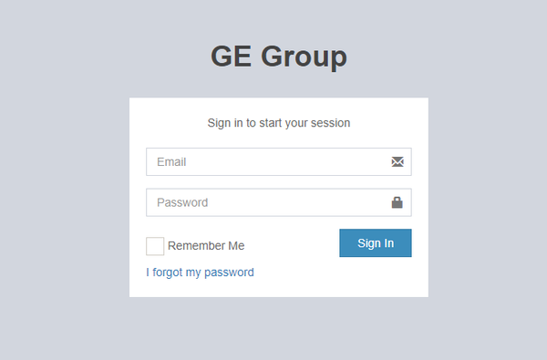 GE Group Asset Management System
