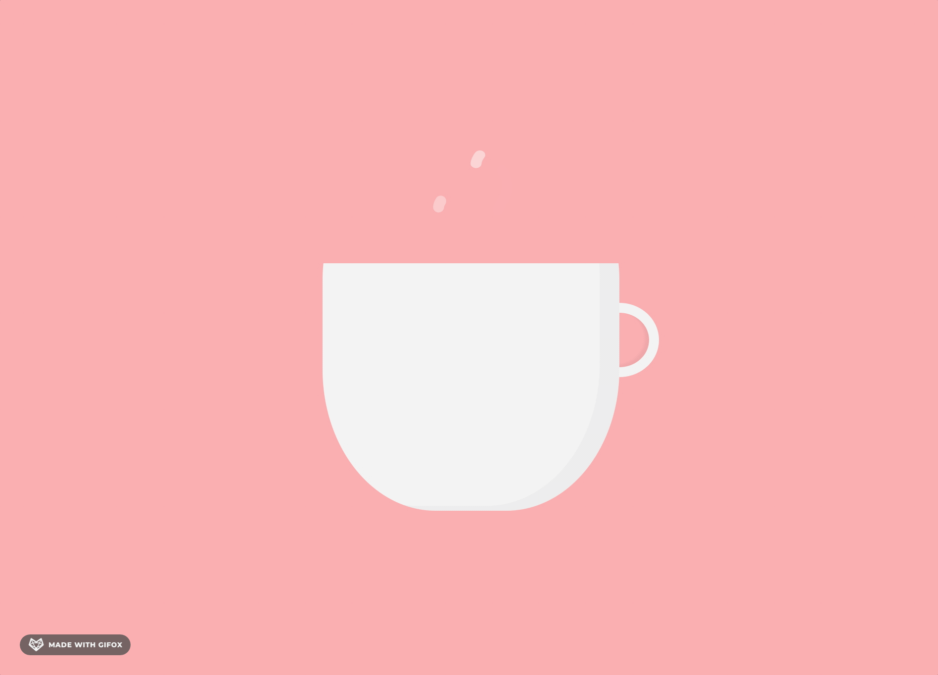 Pure CSS Cup + SVG Animation