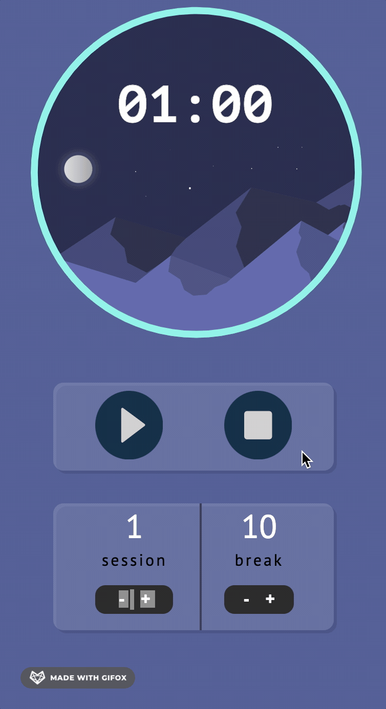 Pomodoro Clock -- SVG Animation Pomodoro Clock -- SVG Animation