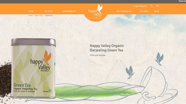 E-Commerce website for a renowned Tea Estate