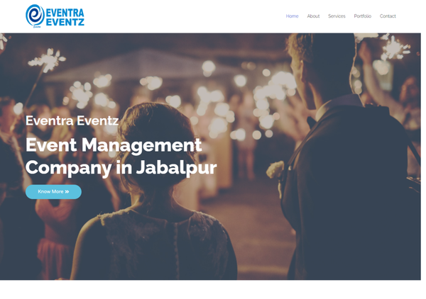 Website Design for Event Management Company