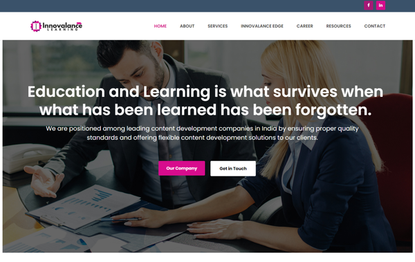 Innovalance Learning - An Educational Service Provider