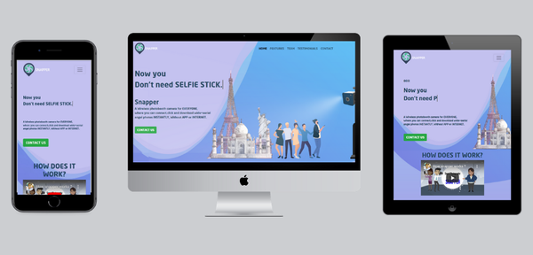 Startup Product showcase website