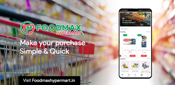 Online Store for Foodmax Hyperemart