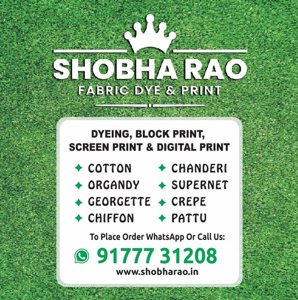 Shobha Rao Fabric Dye & Print