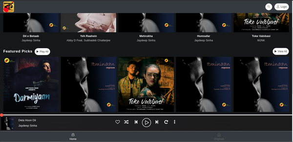 Abby Music Web App