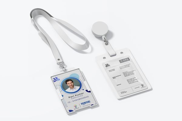 Identity Card Design for 3KM - A Sakal Initiative