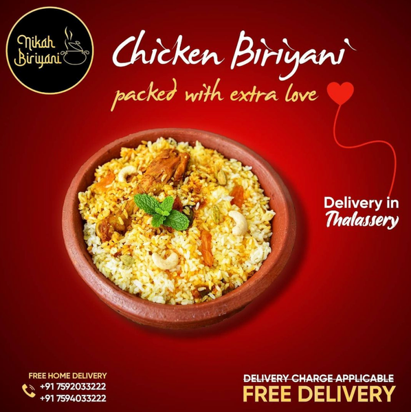 Logo and Posters for Nikah Biriyani launch for GoFreshz Catering