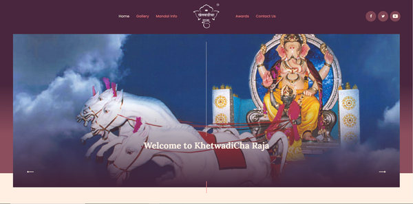 Website Development of KhetwadiCha Raja
