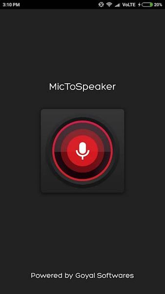 Mic to Speaker App