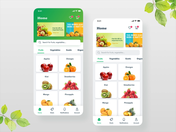 Grocery and Vegetable Delivery Android App