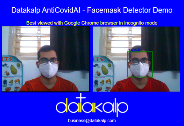 Face Mask Detection Live Demo