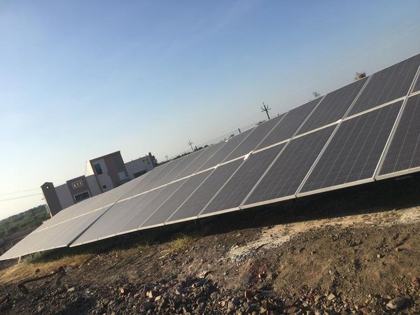 356.40 KWp ON Grid solar power plant