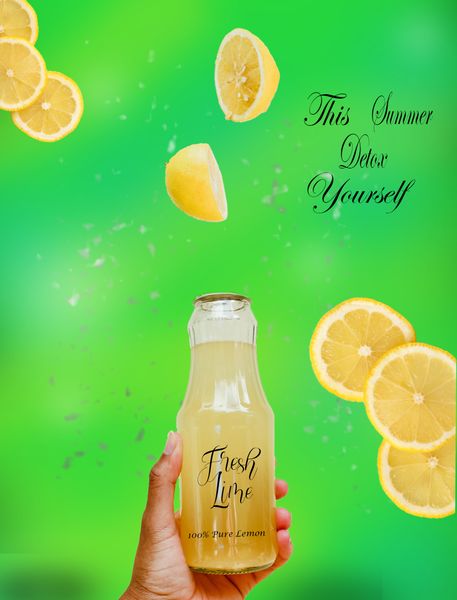 Advertise of Fresh Lime juice
