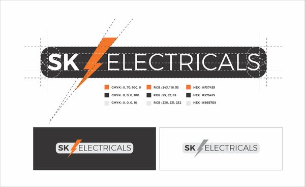 Logo, Website and Branding for S K Electricals UK