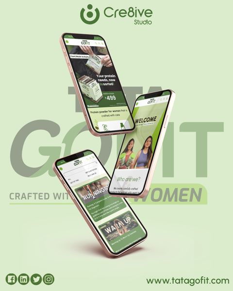 Tata GoFit Shopify website Development