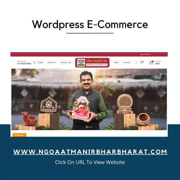 Wordpress E-commerce Website