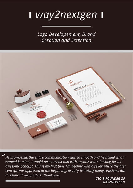 Way2nextgen - Logo Development & Brand Creation