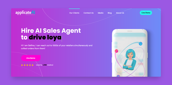 Sellina - Landing Page