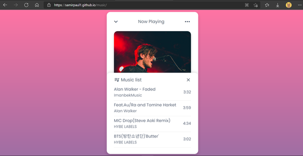 Music App