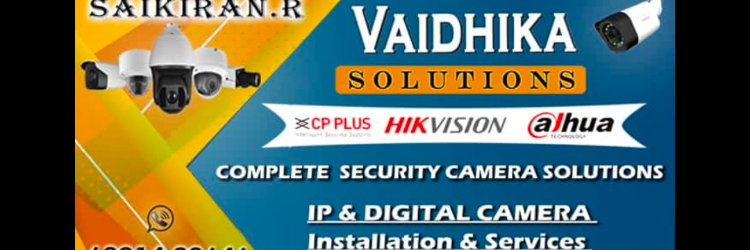 CCTV Camera installation & Services cover