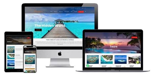 Website  Design for for Travel Agency