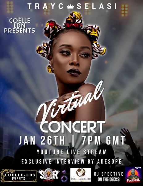 Event Flyer - Virtual Concert