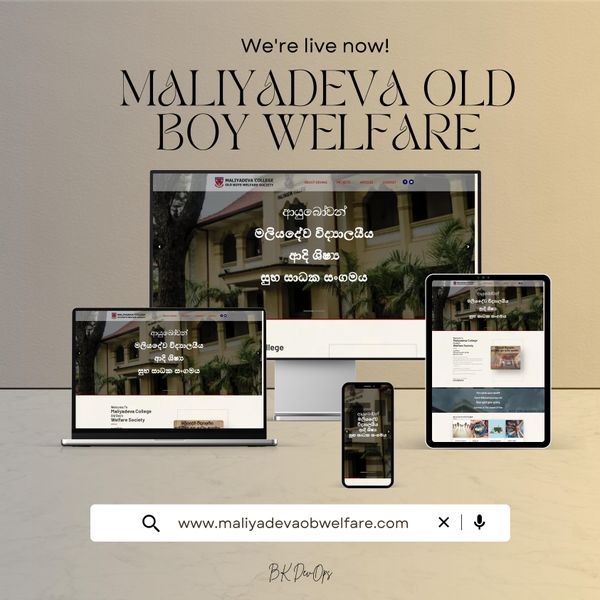 Maliyadeva College Welfare Society Official Web Site