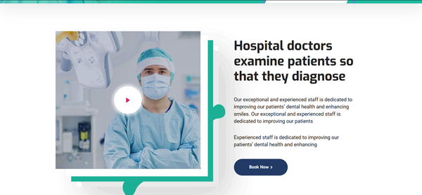 Medical/Hospital Website