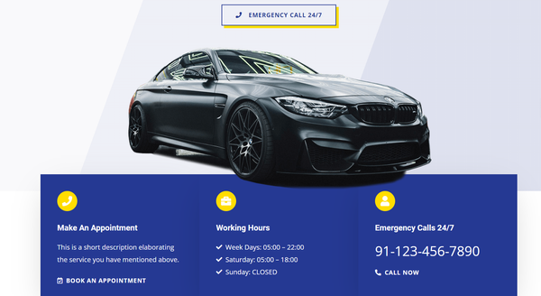 Car Repair Website