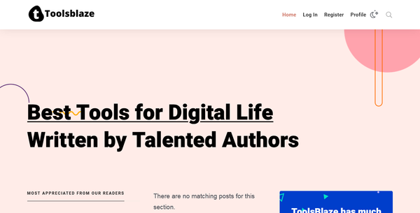 Toolsblaze Multi Author Blog