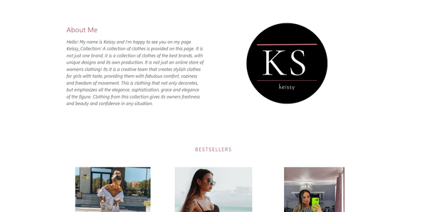 Shopify Website Development for keissy.shop