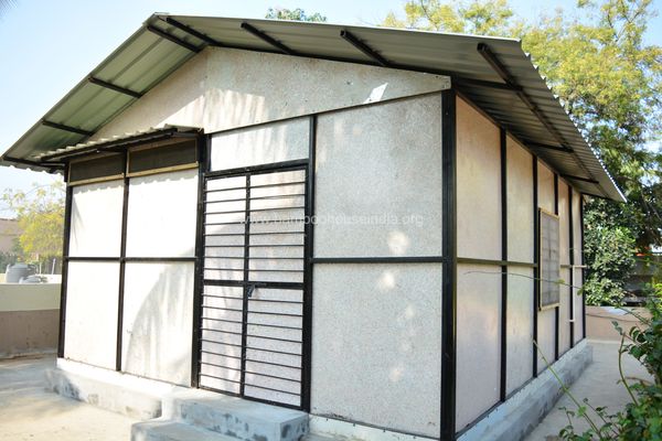 Recycled Plastic House  @ A S Rao Nagar - Hyderabad