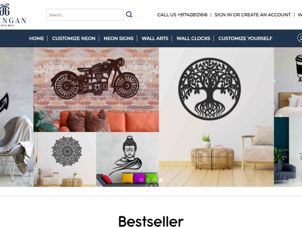 Aalingan E-commerce websites