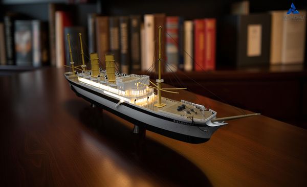 Custom Marine Ship Scale Models | Realistic Miniature Design by Maadhu Creatives