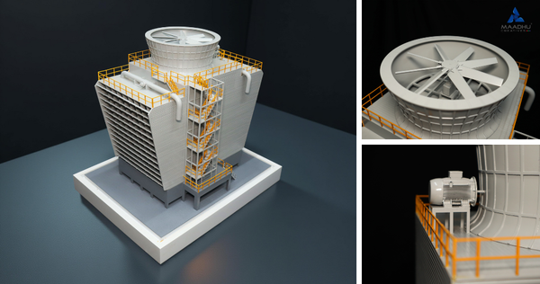 Engineering Model of Cross Flow Cooling Tower