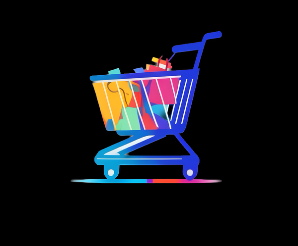 Logo for a shopping app