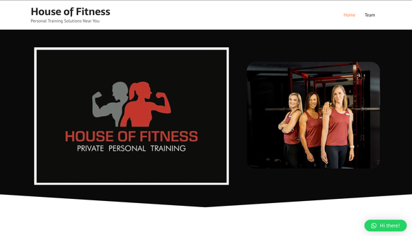 Website for Private Personal Training Gym + Website Maintenance