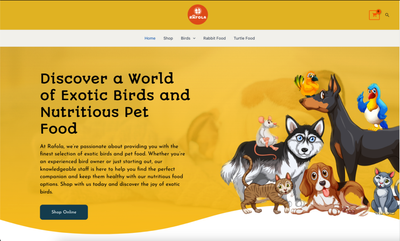 RAFOLA.in: A Complete E-commerce Solution for a Pet Food Brand