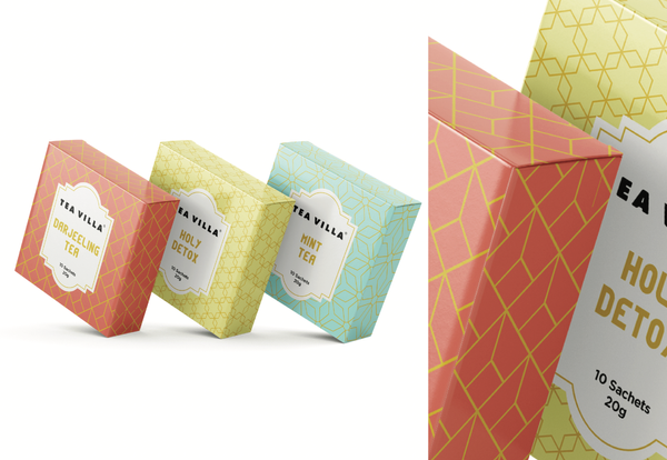 Tea Villa Cafe - Packaging