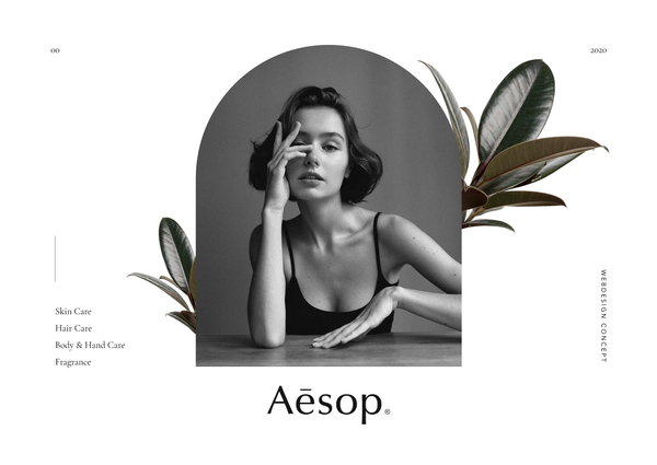 Aesop Website UI