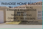Paradise Home Builders