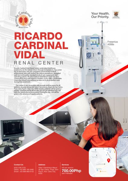 Ricardo Cardinal Vidal Renal Center Brochure