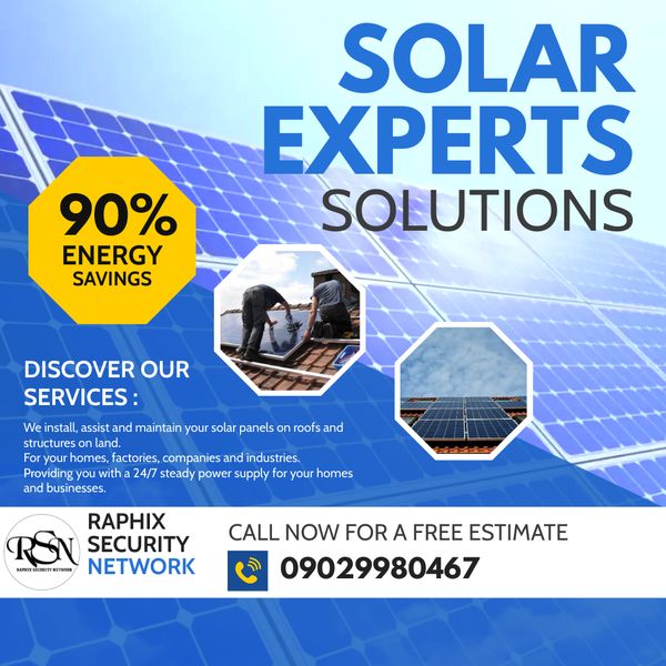 FOR ALL SOLAR INSTALLATIONS