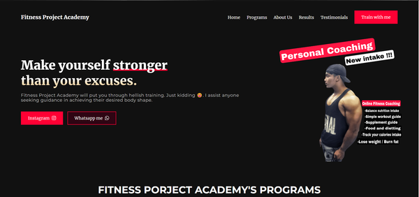 Fitness Project Academy