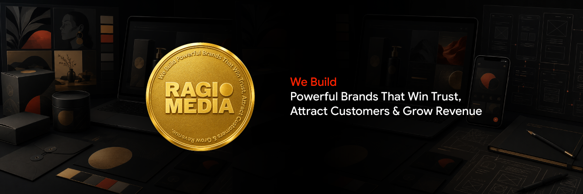 Ragi Media Brand & Design Agency cover Ragi Media Brand & Design Agency cover
