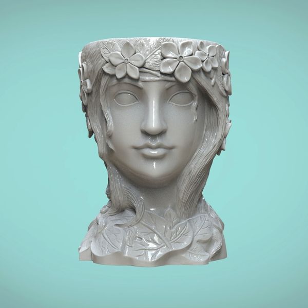Creative Goddess Head Statue