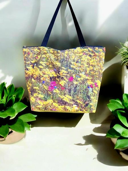 Nature on to a bag