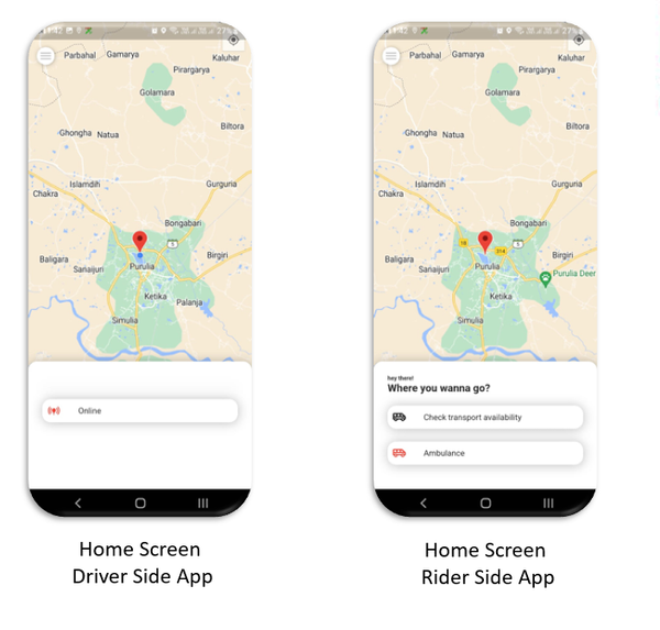 Hyper local Transportation App