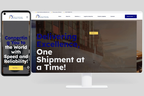 Freight Forwarding and Logistics Website